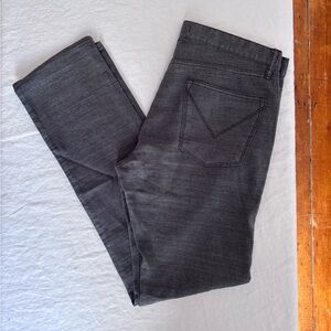 Men’s John Varvatos Bowery Slim Straight Fit Grey Cotton/Denim Jeans Size 33